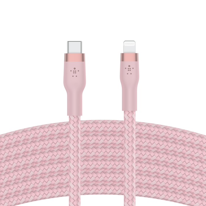 USB-C&reg;-kabel met Lightning-connector, Roze, hi-res