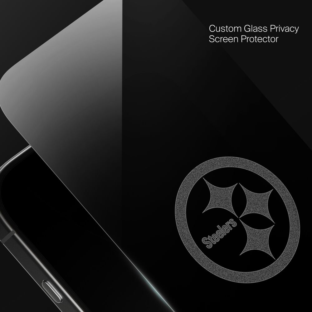 Pittsburgh Steelers Custom Glass Screen Protector, , hi-res