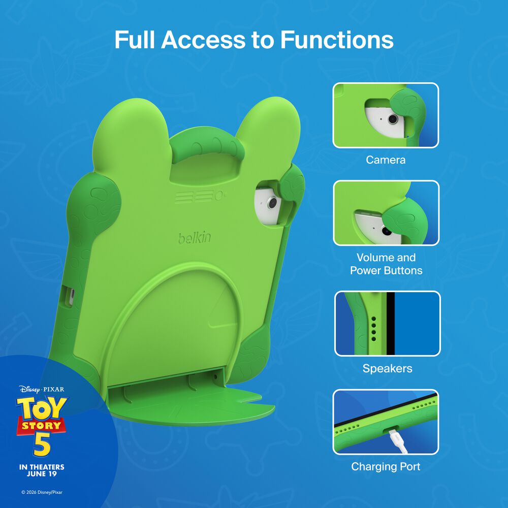 Disney Toy Story 5 Lilypad Case for iPad 10th and 11th Gen, Green, hi-res