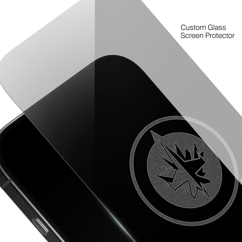 Winnipeg Jets Custom Glass Screen Protector, , hi-res