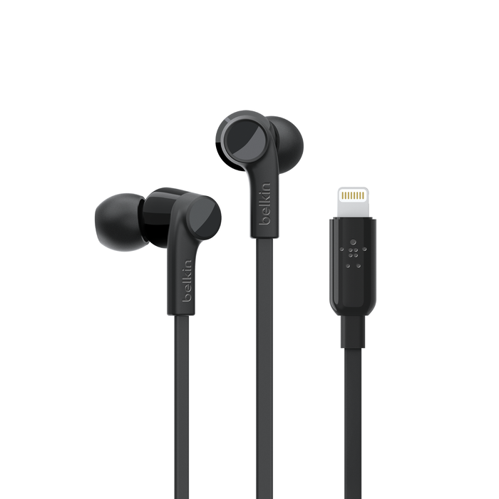 Apple EarPods Headphones with Lightning Connector, Wired Ear Buds for  iPhone with Built-in Remote to Control Music, Phone Calls, and Volume :  Electronics 