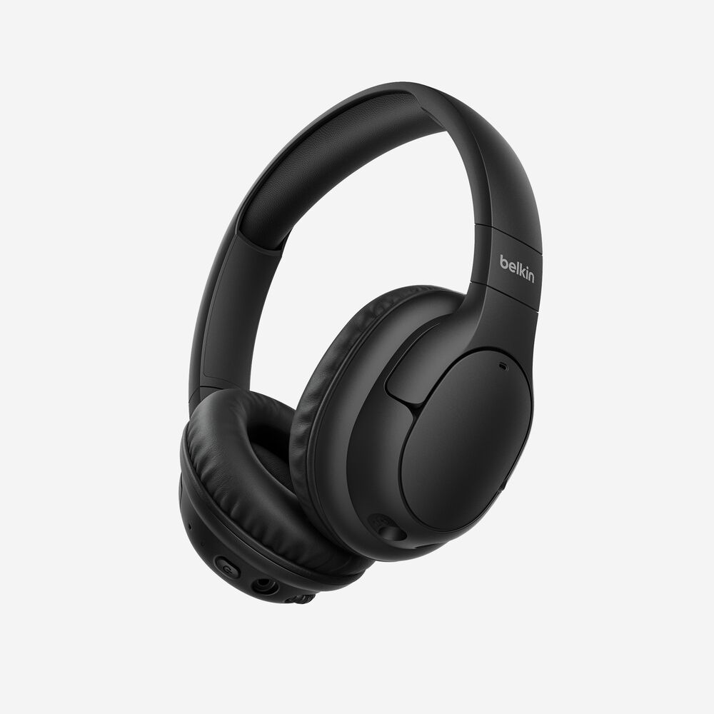 Youth Active Noise Cancelling Headphones, Black, hi-res