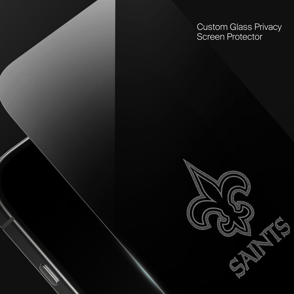 New Orleans Saints Custom Glass Screen Protector, , hi-res