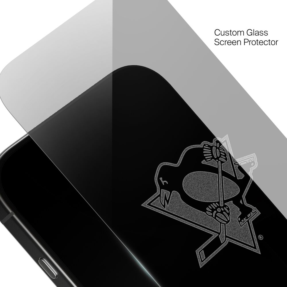 Pittsburgh Penguins Custom Glass Screen Protector, , hi-res