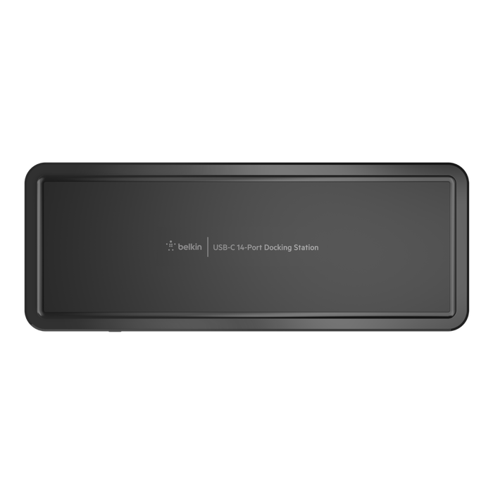Estación de acoplamiento USB-C, 14 puertos, USB-C de 65 W (con la certificación Works With Chromebook), Negro, hi-res