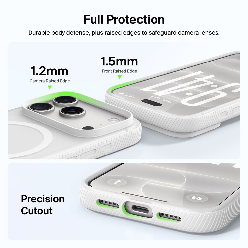 Grip Series Case for iPhone 18 Pro, Clear, hi-res
