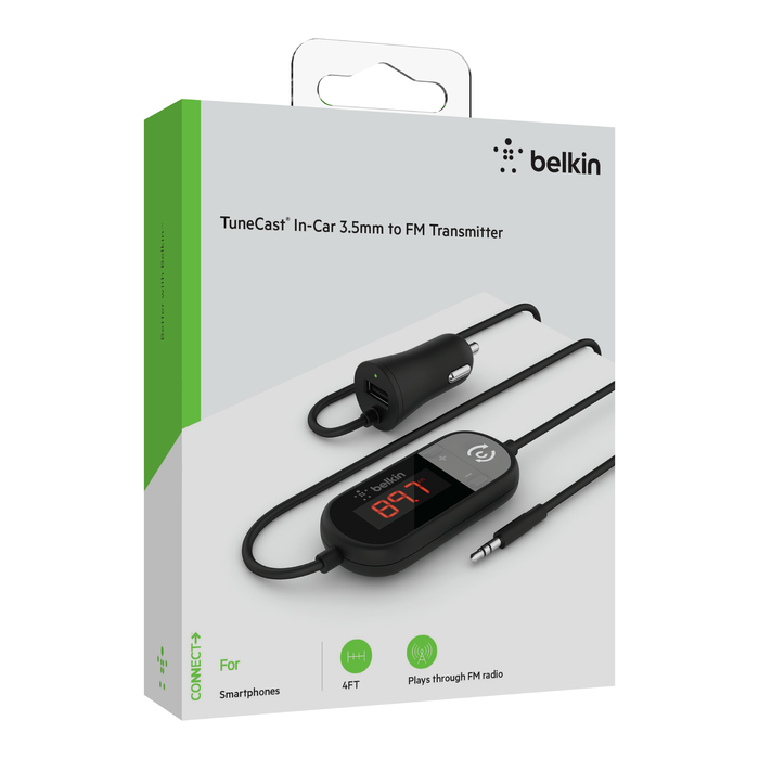 Netto Groenten Aap TuneCast® In-Car 3.5mm to FM Transmitter | Belkin | Belkin: US