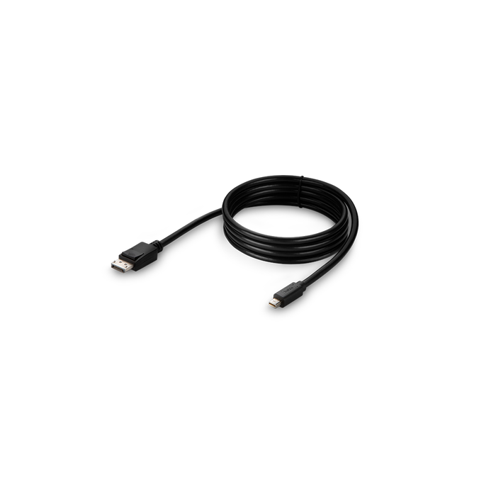 t-tAA MDP/DP VIDEO CBL, mDP M/DP M; 6', Black, hi-res