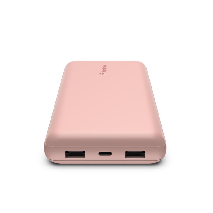 BEL 15W TYPE-C POWER BANK 20K MAH ROSE GOLD — Belkin