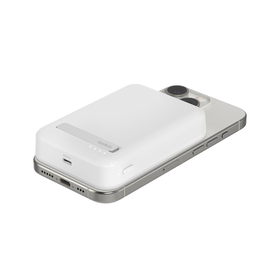 Magnetic Power Bank with Qi2 15W 10K, White, hi-res