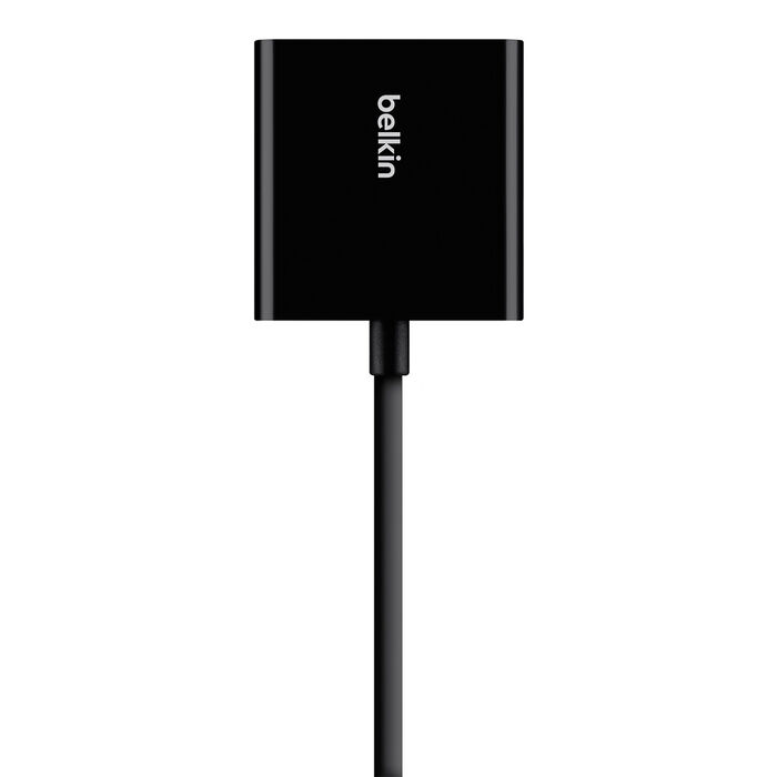 Universele HDMI/VGA-adapter met audiokabel, Zwart, hi-res