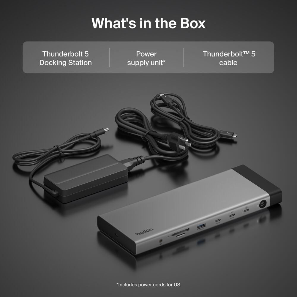 Thunderbolt 5 Dock, Gray, hi-res