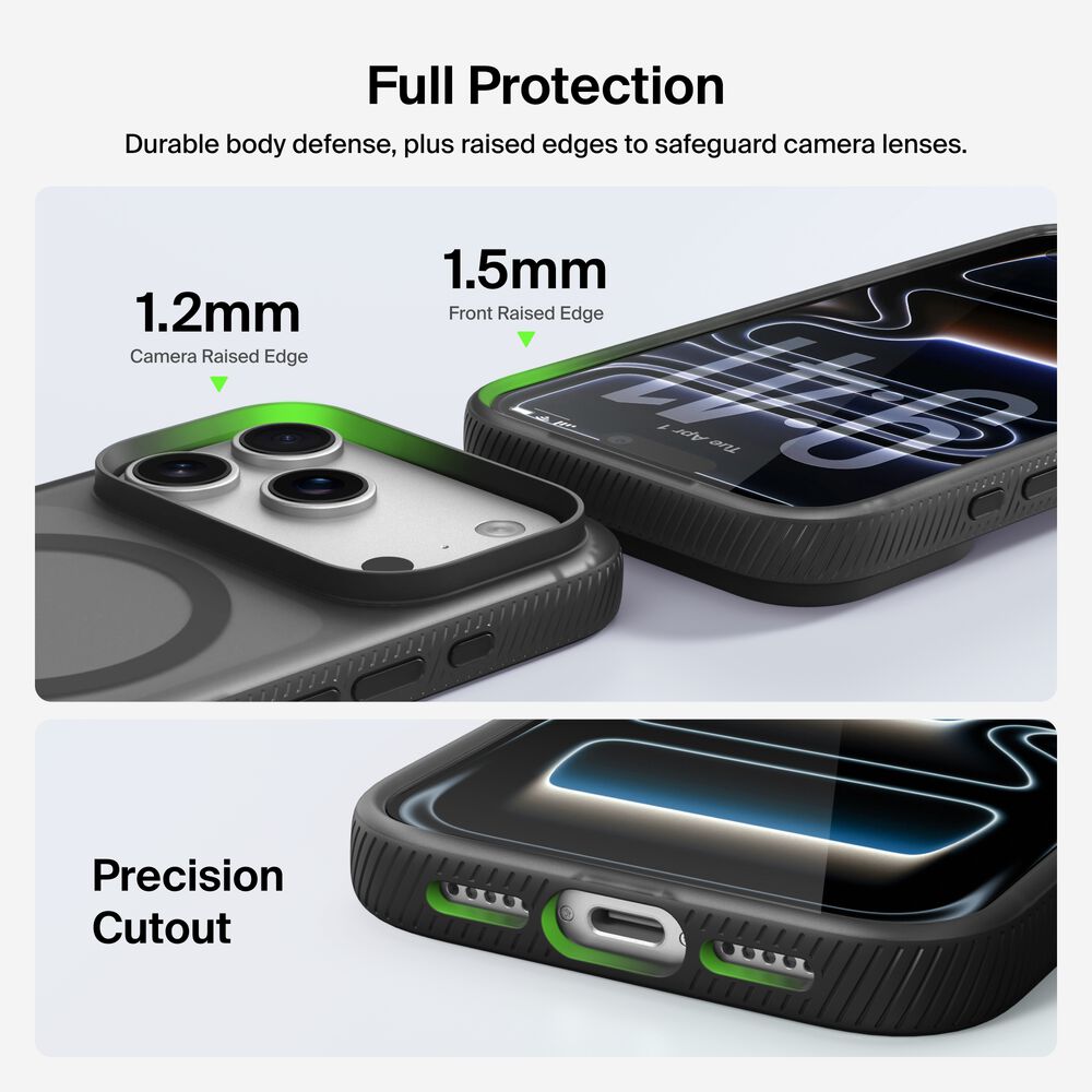 Grip Series Case for iPhone 18 Pro / iPhone 17 Pro, Black, hi-res