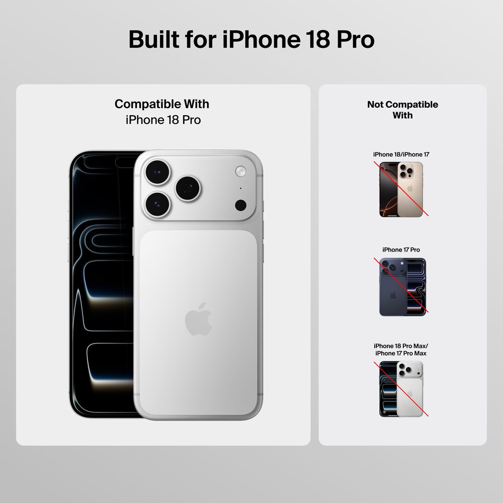2-Way Privacy Screen Protector for iPhone 18 Pro, , hi-res