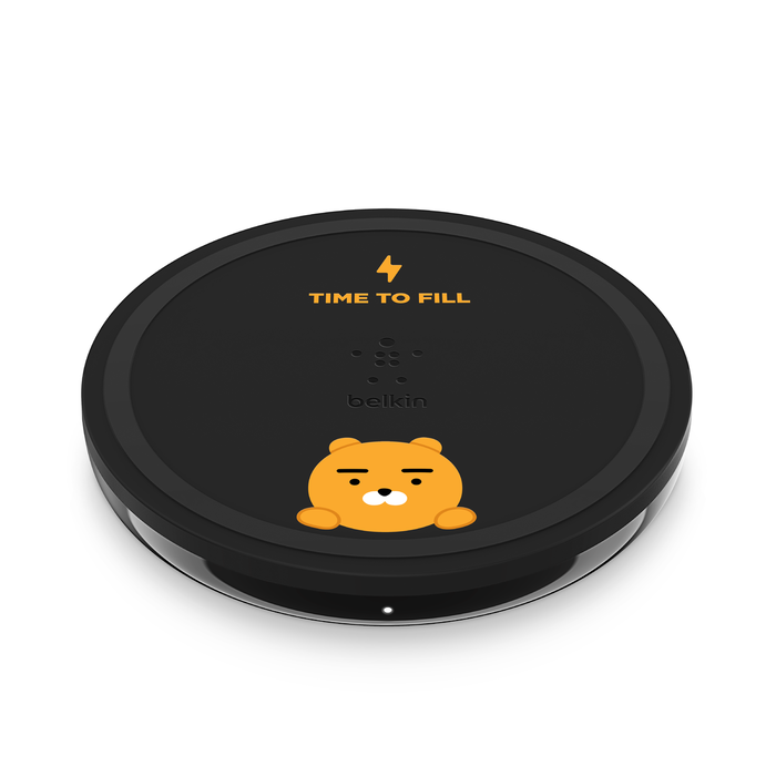 [KAKAO FRIENDS EDITION] BOOST↑UP™ ワイヤレス充電パッド（10W、micro-USBケーブル付き）, Black, hi-res