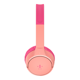 Wireless On-Ear Headphones for Kids, Pink, hi-res