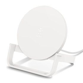 Supporto di ricarica wireless da 10 W, Bianco, hi-res