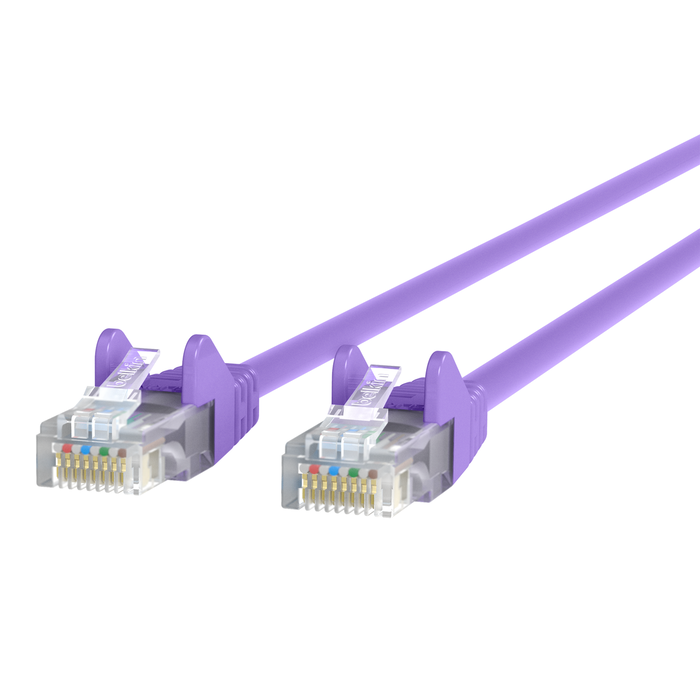 Cat6 Snagless Patch Cable, Purple, hi-res