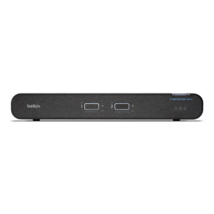 Universal 2nd Gen Secure KVM Switch w/ CAC, Negro, hi-res