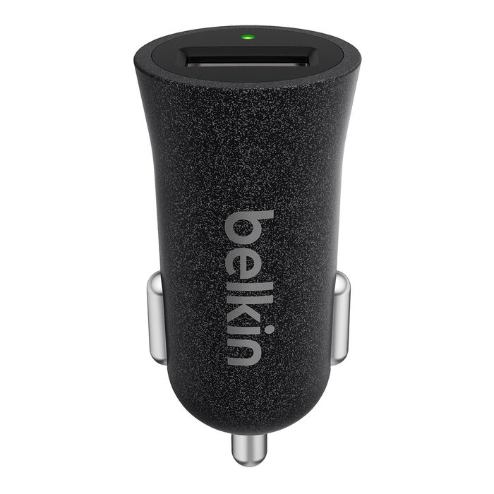Metallic Car Charger, Black, hi-res