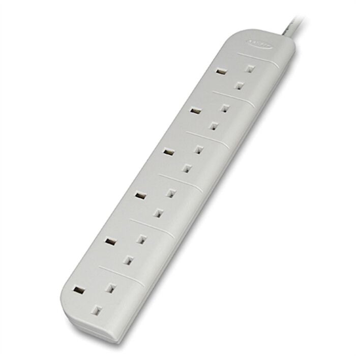 6-Socket Surge Protector (Economy Series)