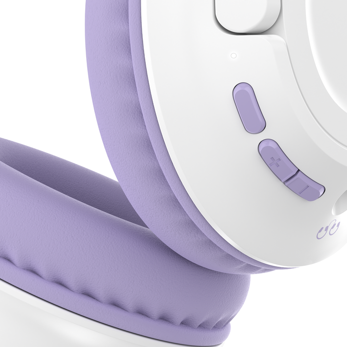 Wireless Over-Ear Headset for Kids, Lavender, hi-res