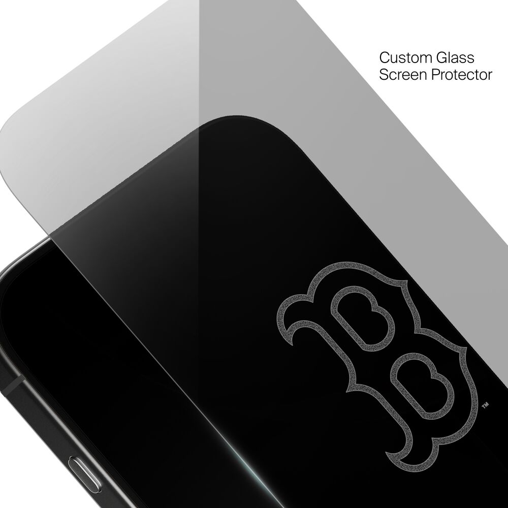 Boston Redsox Custom Glass Screen Protector, , hi-res