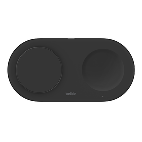 Qi2 2-in-1 ワイヤレス充電パッド 15W, Black, hi-res
