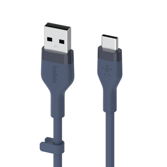 USB-A to USB-C Cable, 蓝色的, hi-res