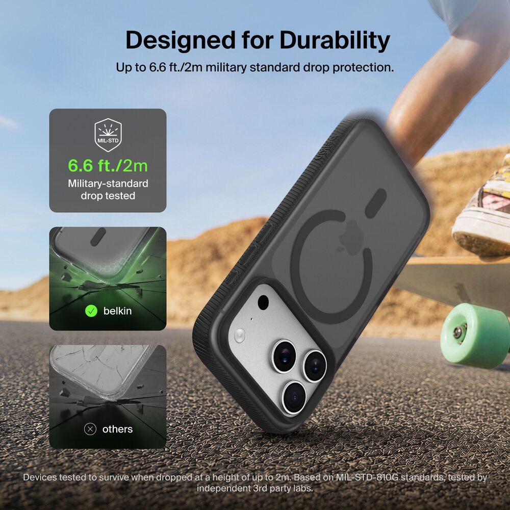 Grip Series Case for iPhone 18 Pro / iPhone 17 Pro, Black, hi-res