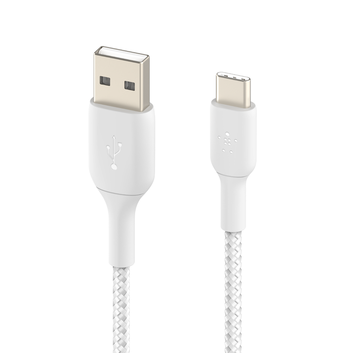 BELKIN Câble USB-C vers USB-C Silicon Tréssé 2m Rose