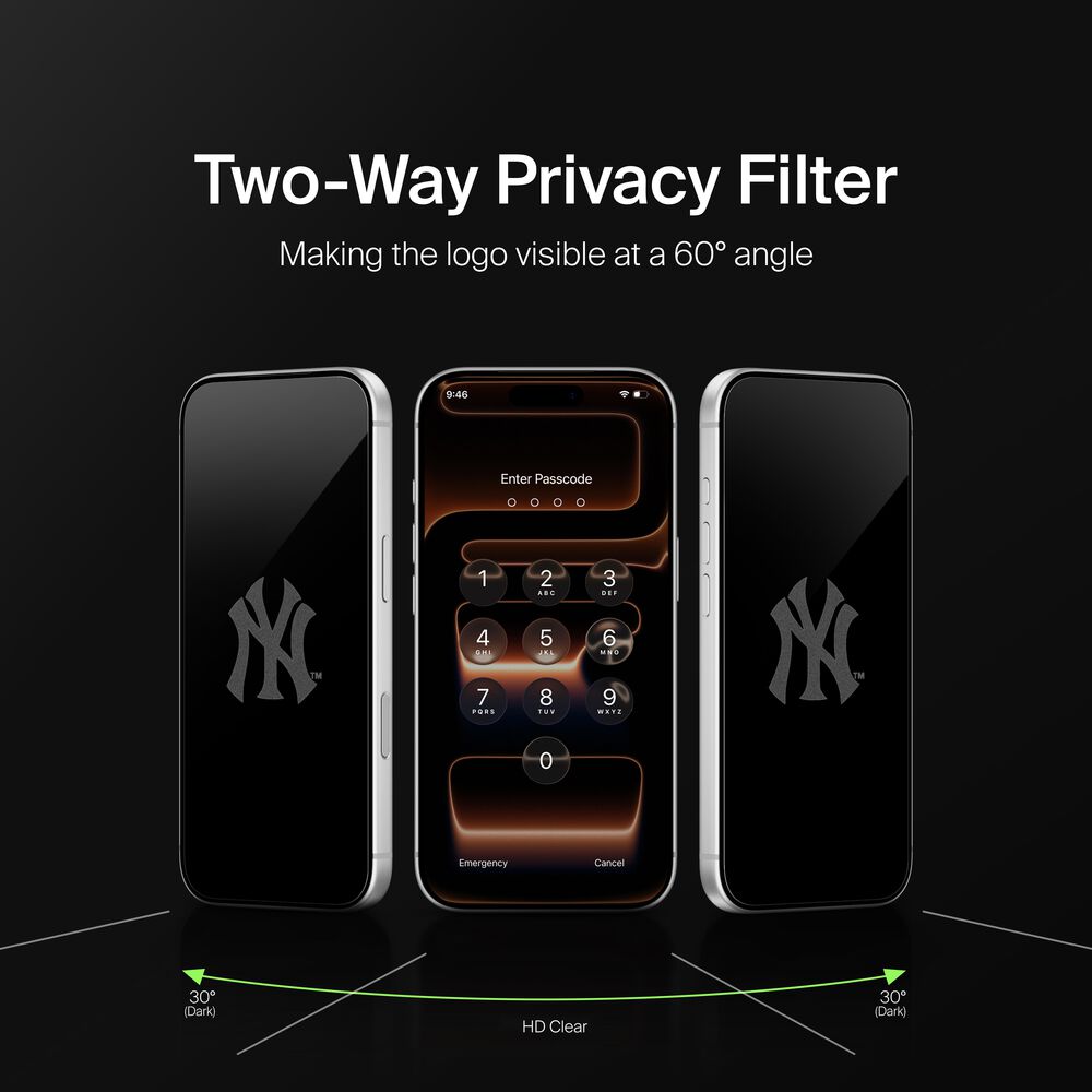 New York Yankees Custom Glass Screen Protector, , hi-res