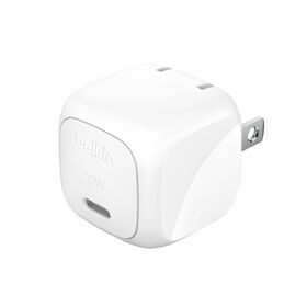 Compact USB-C Charger 20W, White, hi-res