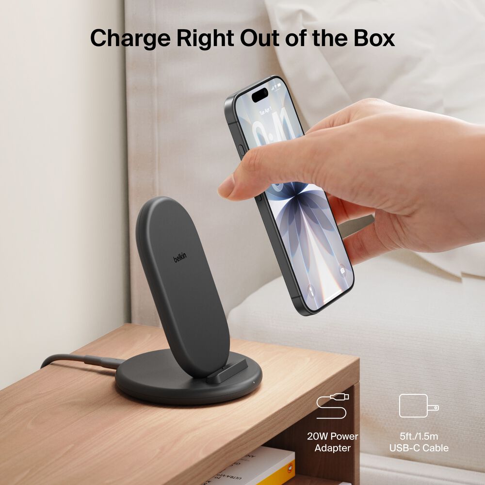 Wireless Charging Stand 15W, , hi-res