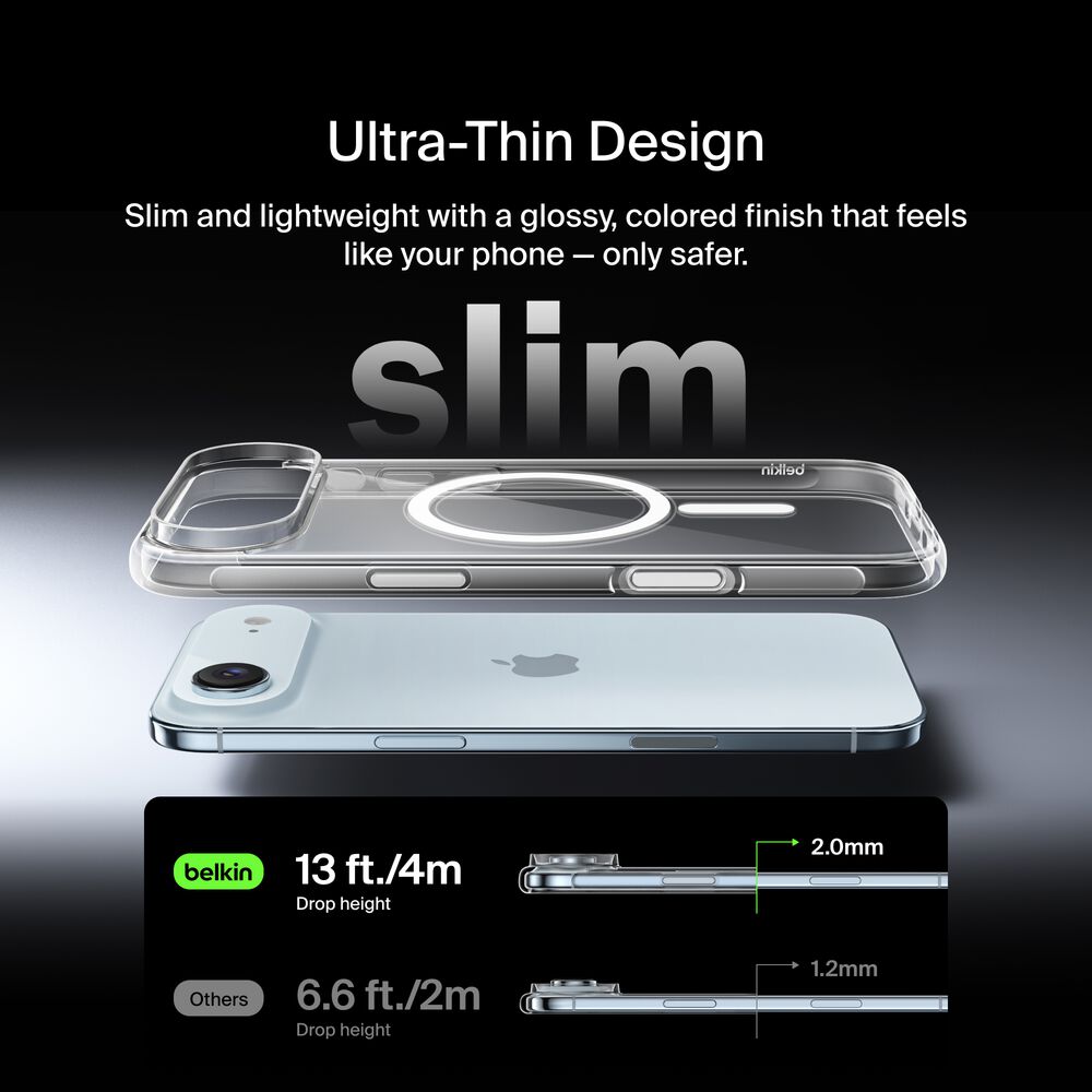 Clear Series Case for iPhone Air, Clear, hi-res