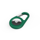 Secure Holder with Carabiner for AirTag, Green, hi-res