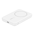 Magnetic Wireless Power Bank 2.5K, White, hi-res