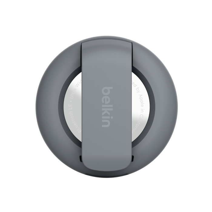 Secure Holder with Clip for AirTag, Dark Gray, hi-res