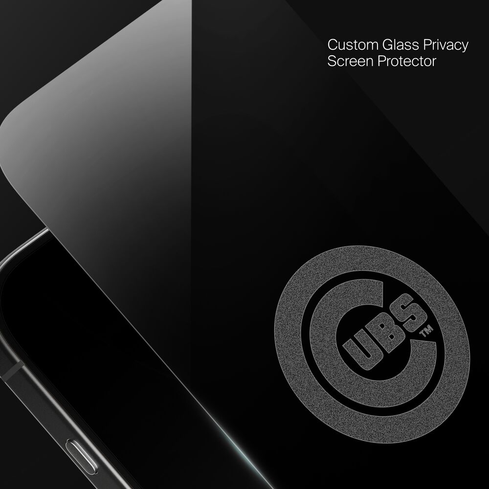 Chicago Cubs Custom Glass Screen Protector, , hi-res