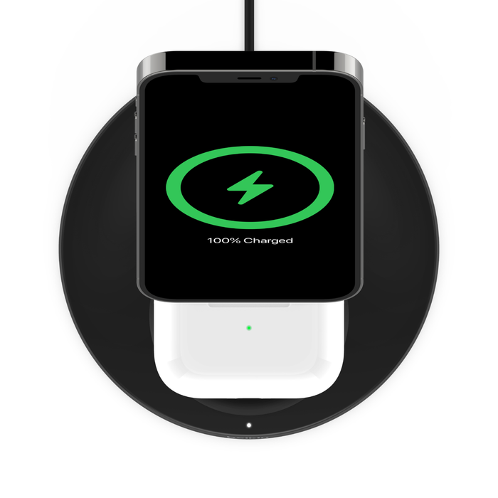 Belkin BOOST↑CHARGE PRO 3-in-1 Wireless Charging Stand with MagSafe - Black  - Apple