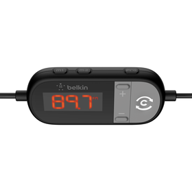 In-Car 3.5mm to FM Transmitter, Black, hi-res