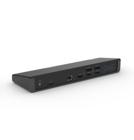 Universal USB-C® Triple Display Dock, Black, hi-res
