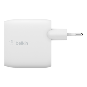 USB-A-Netzladegerät mit zwei Anschlüssen (24 W), Weiß, hi-res