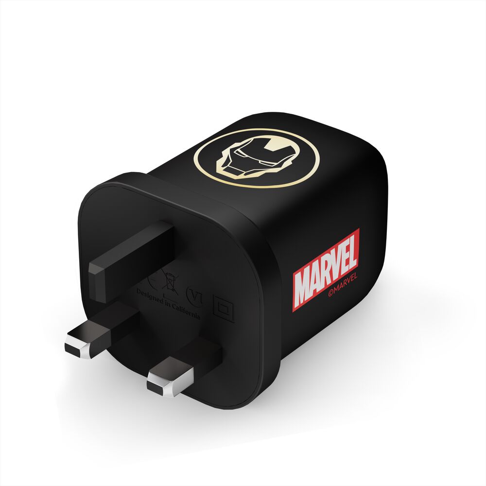 Dual USB-C GaN Wall Charger with PPS 65W (Marvel Collection), , hi-res