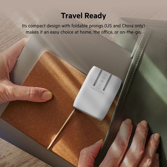USB-C® Wall Charger 20W, White, hi-res