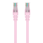 RJ45 CAT-5e Patch Cable, Snagless Molded Pink 01, Pink, hi-res