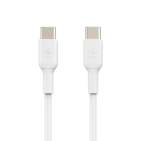 BOOST↑CHARGE™ USB-C/USB-C-Kabel (1 m, Weiß), Weiß, hi-res