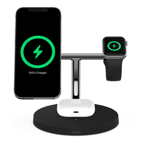 Belkin BOOST↑CHARGE™ PRO Wireless Car Charger with MagSafe - Apple