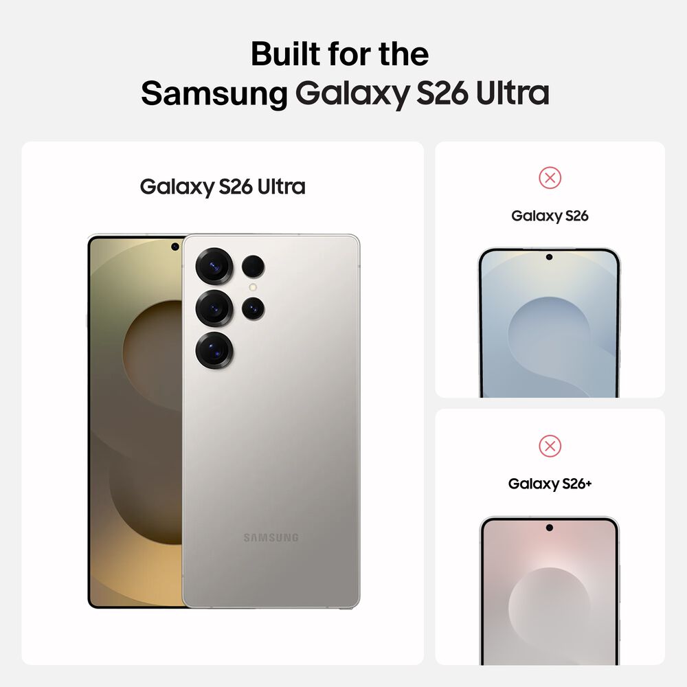 Titan SmartShield Anti-Reflective Screen Protector for Samsung Galaxy S26 Ultra, , hi-res