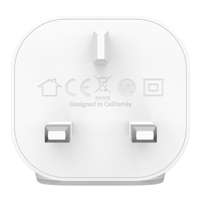 20W USB-C PD Wall Charger + USB-C to Lightning Cable, White, hi-res